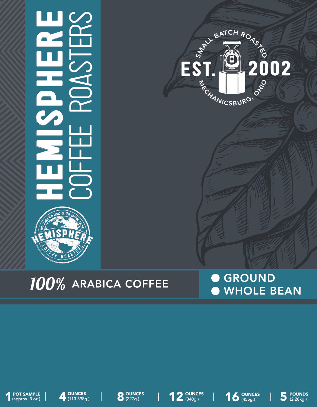 Hemisphere Bag Labels