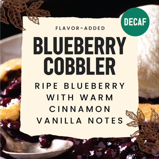 Decaf Blueberry Cobbler