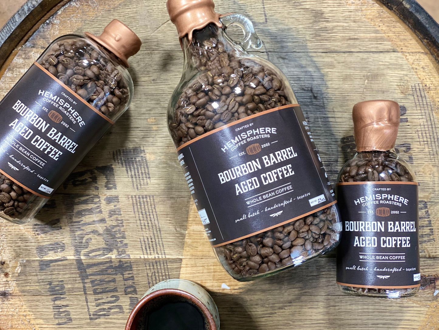 Bourbon Barrel-Aged Coffee | 22oz Growler